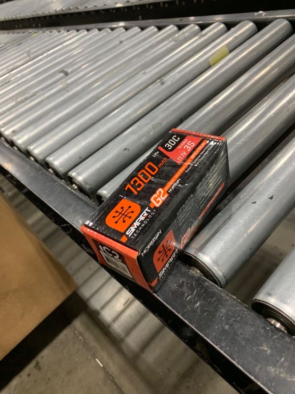 Photo 1 of Spektrum Accessories 11.1V 1300mAh 3S 30C Smart G2 LiPo Battery: IC2 Connector, SPMX-1089