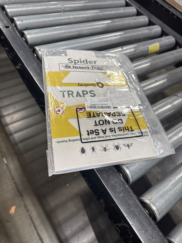 Photo 1 of Qualirey Spider Traps Indoor, 15 Pcs Extra Large Non-Toxic Spider & Insect Traps Sticky Glue, Easy to Hang, Kill Black Widow Hobo Brown Recluse Spiders and Other Crawling Bugs & Insects