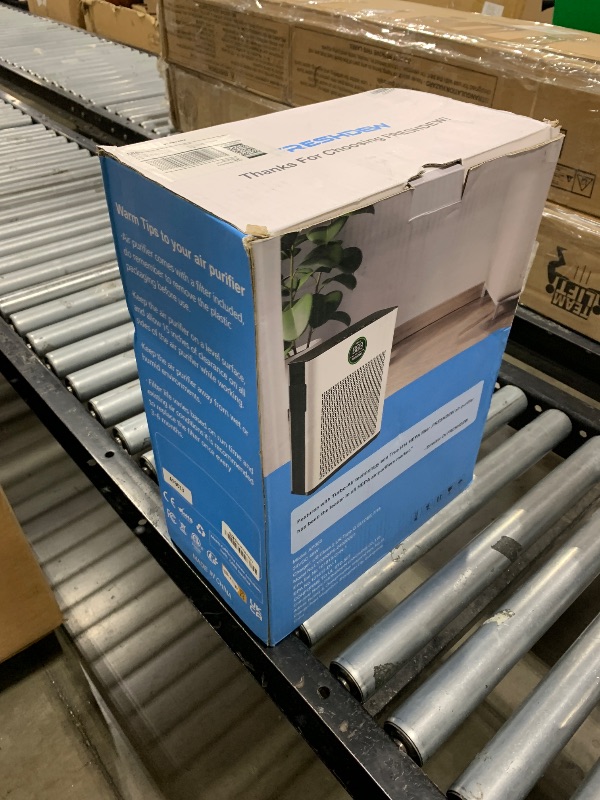 Photo 1 of Air Purifier,FREHSDEW Air Purifiers for Home with H14 HEPA and Activated Carbon Filter, Removes 99.99% of Dust,Odors,Smoke,and Pet Hair Covers up to 2300 Sq.Ft, Quiet and Energy Efficient
