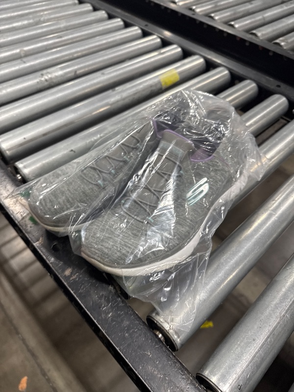 Photo 1 of Skechers Women's Summits Hands-Free Slip-Ins – Memory Foam Insole, Heel Pillow, Vegan Materials Sneaker, Grey Mint, 8