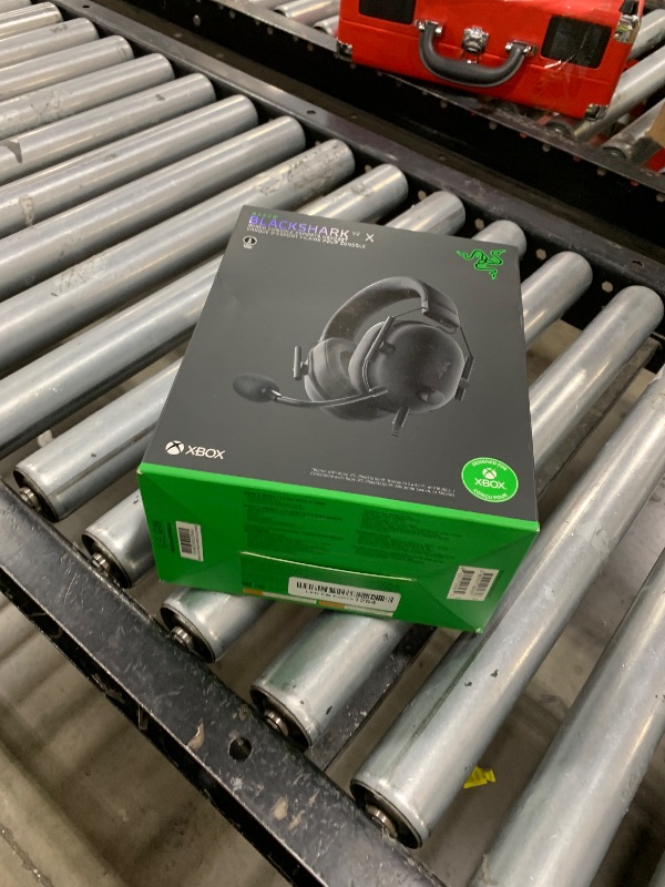 Photo 1 of Razer BlackShark V2 X Xbox Gaming Headset: 50mm Drivers - Cardioid Mic - Lightweight - Comfortable, Noise Isolating Earcups - for Xbox Series X, Series S, PS5, PC, Switch via 3.5mm Audio Jack - Black