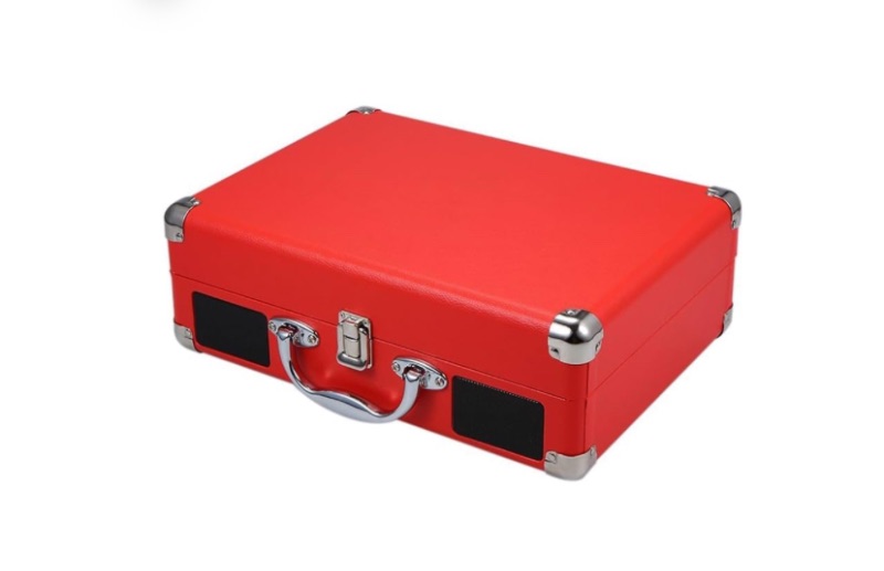 Photo 1 of Vinyl Record Player,Gramophone, Vintage Portable Phonograph Vinyl Record Player, Vintage Turntable 3 Speed ??Player Lp Record Player Mobile Music Playing Suitcase Design(C)