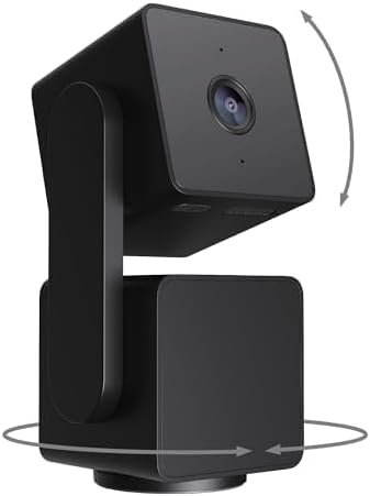 Photo 1 of WYZE Cam Pan v3 Indoor/Outdoor IP65 1080P 360° Pan/Tilt/Zoom WiFi Smart Home Security Camera, Motion Tracking for Baby/Pet, Color Night Vision, Works with Alexa&Google Assistant, Free Expert Setup
