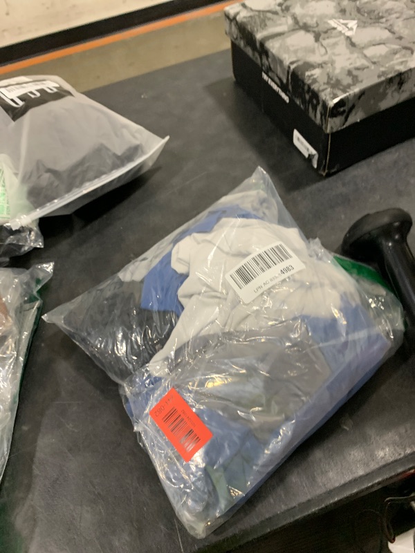 Photo 1 of 5 Pack Men’s Active Quick Dry Crew Neck T Shirts | Athletic Running Gym Workout Short Sleeve Tee Tops Bulk (Set 6, Small)