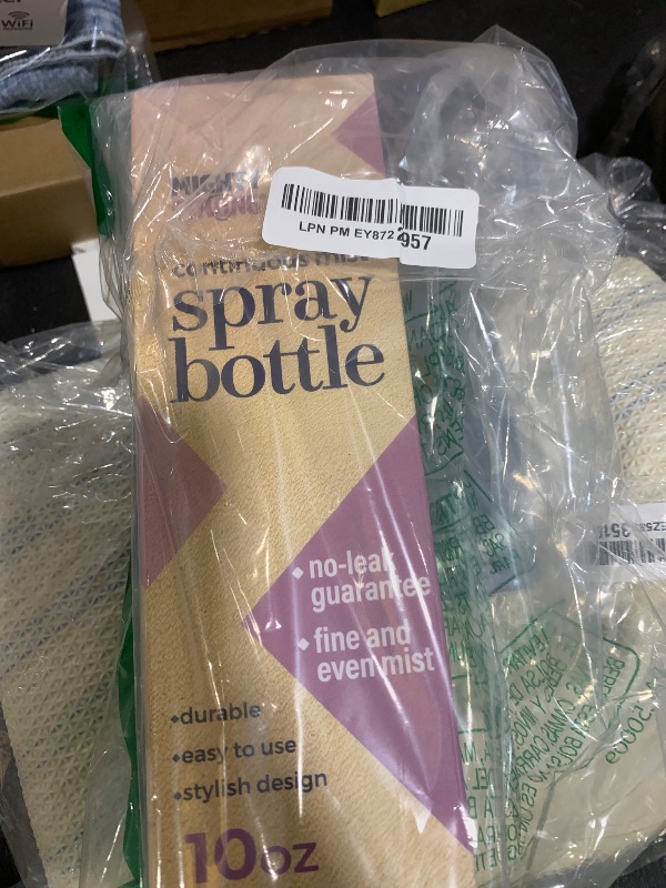 Photo 1 of 10 OZ Continuous Spray Bottles - Ultra Fine Mist Sprayer | Water Spray Bottle For Hair Stuff, Mister Spray Bottle For Plants Mister | Hair Spray Bottles For Hairstyling, Cleaning, Salons