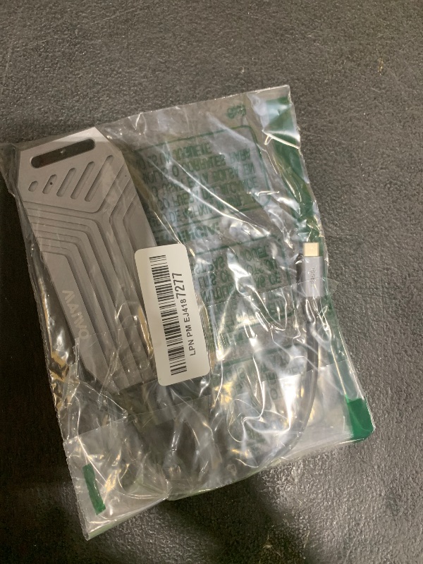 Photo 1 of 40Gbps M.2 NVMe SSD Enclosure, 8TB Thunderbolt NVME Enclosures for M1 M2 Pro/Max, Type C + USB 4.0 NVMe PCle SSD Adapter Reader, Compatible with Thunderbolts 4, USB 3.2/3.1/3.0