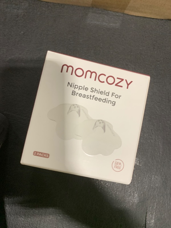 Photo 1 of Momcozy Nipple Shield, Floral Contact Nipple Shield for Breastfeeding Moms with Flat or Inverted Nipples, Made Without BPA/BPS (2 Pair, 24mm)