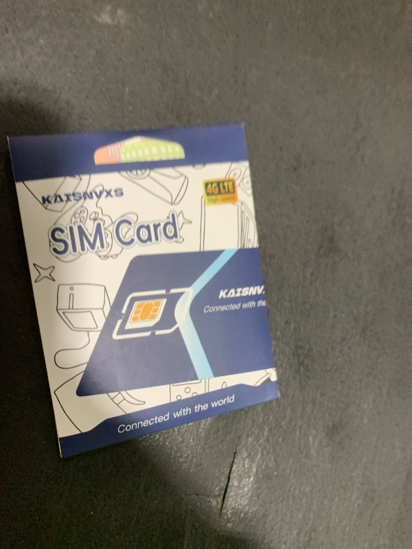 Photo 1 of 4G LTE Data Only SIM Card for 365 Days with 15GB High Speed Data Compatible with Security Cameras, Hunting Trail Game Cameras, Unlocked IoT Device, with Back Up SIM Card, USA Nationwide Coverage