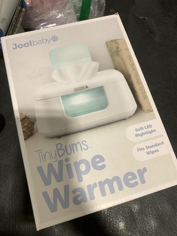 Photo 1 of TinyBums Baby Wipe Warmer & Dispenser with LED Changing Light & On/Off Switch - Jool Baby