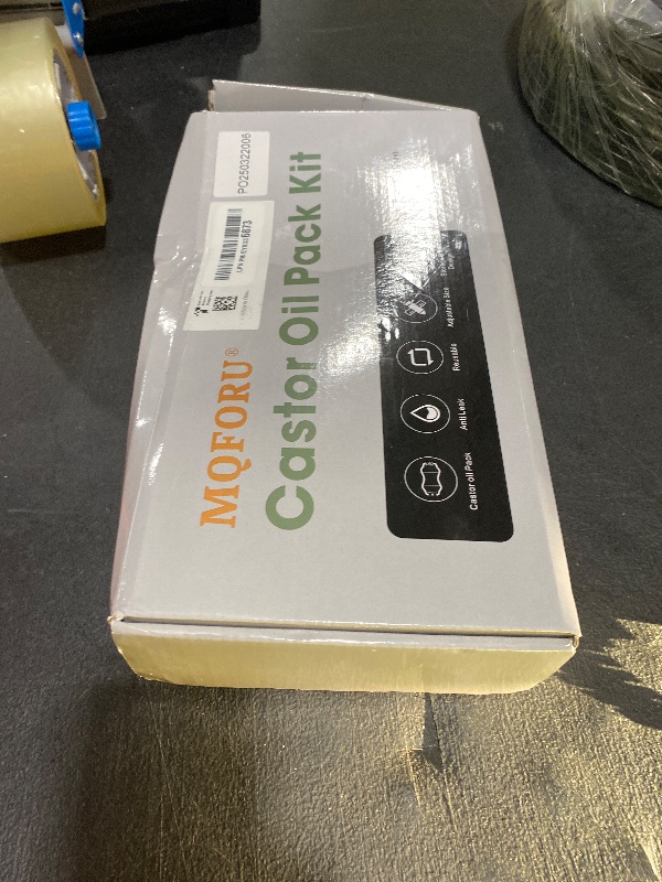 Photo 1 of 10 Pcs Castor Oil Pack Wrap for Men, Plus Size Castor Oil Packs for Men Women, XL Reusable Castor Oil Wraps Set for Eyes Neck Stomach Waist Knees Legs Feet, Flannel Cotton, Machine Washable?Mixed fibre fabrics (Dark Gray)