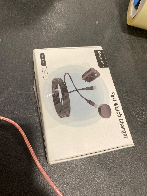 Photo 1 of [2-Pack, 3.3ft] Charger Replacement for Samsung Galaxy Watch 7/6/6 Classic/5/5 Pro/Ultra/FE, Galaxy Watch 4/3/Active 2/Active Charger Fast Charging