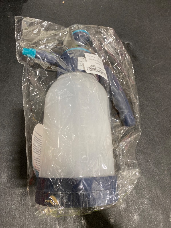 Photo 1 of 0.5 Gallon Garden Pump Sprayer, Hand Held Garden Sprayer, Water Spray Unit with Adjustable Nozzle and Extra Extended Spray