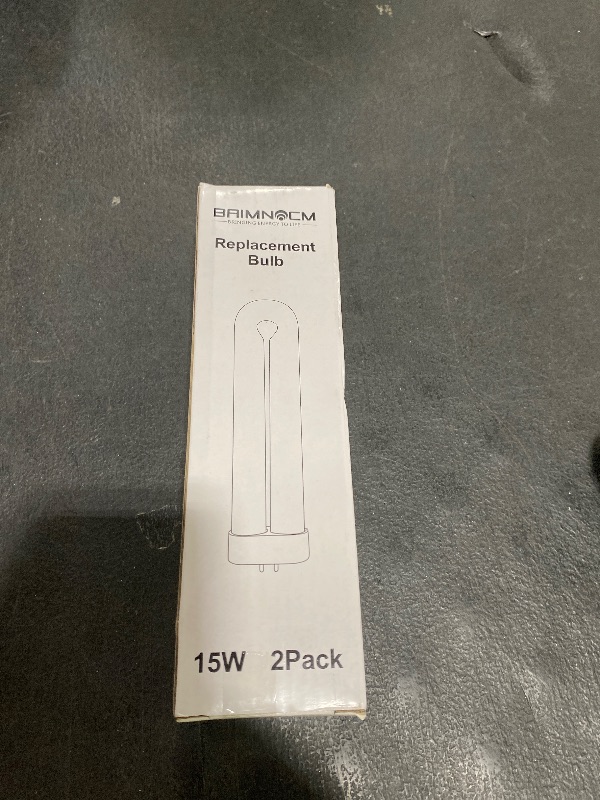 Photo 1 of 7.5 Inch Bug Zapper Replacement Bulb15 Watt for BK-15D BF-35, Work with Black Flag BZ-15 BB-15WHT Stinger UV15, FP15, TZ15 B1515