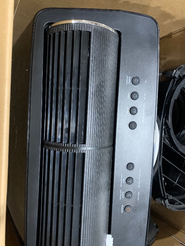 Photo 1 of Midea Duo 14,000 BTU (12,000 BTU SACC) High Efficiency Inverter Ultra Quiet Portable Air Conditioner, with Heat up to 550 Sq. Ft., Works with Alexa/Google Assistant, with Remote Control & Window Kit