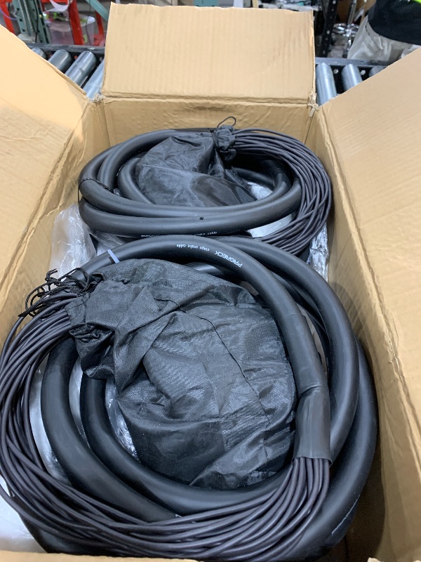 Photo 1 of PRORECK Rack Mount TRS XLR Combo Splitter Snake Cable, Suitable for Live, Recording, Stage, Studio (15 Foot x 15 Foot - 24 Channel) PR-24-1515, 3U