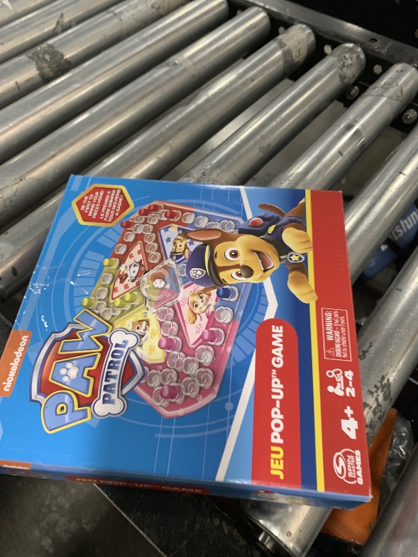 Photo 1 of PAW Patrol PopUp Game
