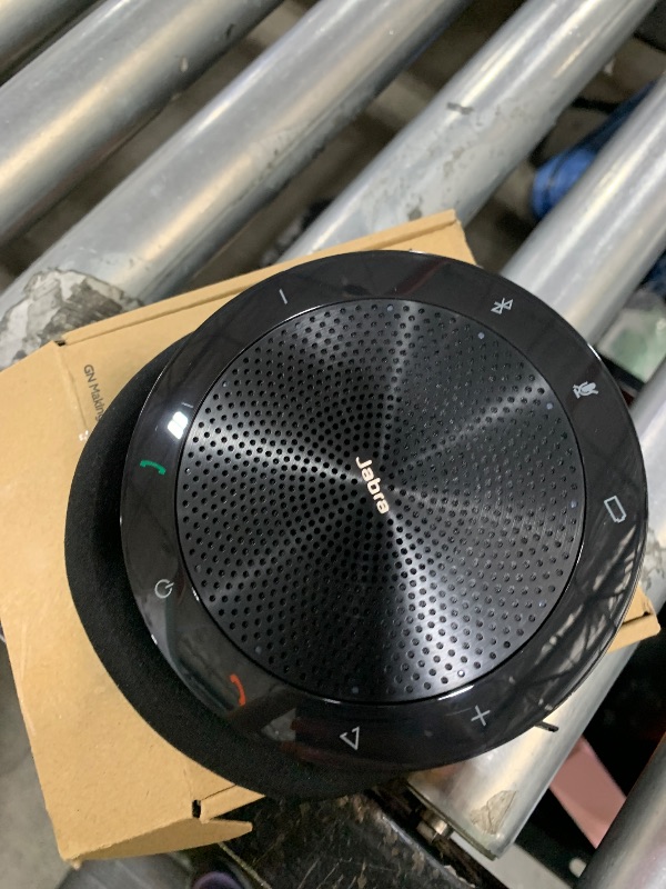 Photo 1 of Jabra Speak 510 UC Wireless Bluetooth Speakerphone – Outstanding Sound Quality, Portable Conference Speaker for Holding Meetings Anywhere - Certified for Zoom & Google Meet