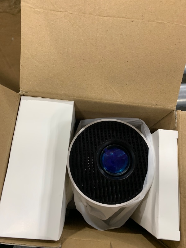Photo 1 of Magcubic Mini Projector with WiFi 6 and Bluetooth 5.4, Portable Projector 4K support, 5w Soundbase Speaker, Auto Vertical Keystone 180°Rotatable Smart Proyector for Movie Home Outdoor HY300Pro+