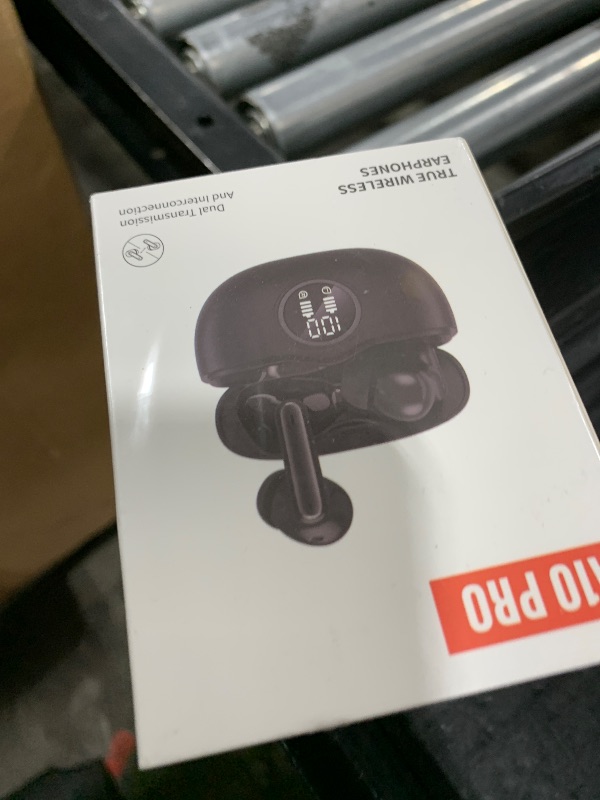 Photo 1 of Sisism A10 Pro Wireless Earbuds, Bluetooth 5.3 Headphones HiFi Stereo 50H Playback LED Digital Display Ear Buds with ENC Noise Canceling Headset, IPX7 Waterproof Earphones for Gym/Running/Work