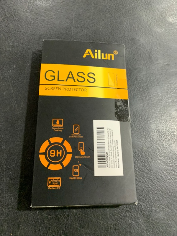 Photo 1 of Ailun 3 Pack Screen Protector for iPhone 17 Pro [6.3 inch] + 3 Pack Camera Lens Protector with Installation Frame,Sensor Protection,Dynamic Island Compatible,Case Friendly Tempered Glass Film