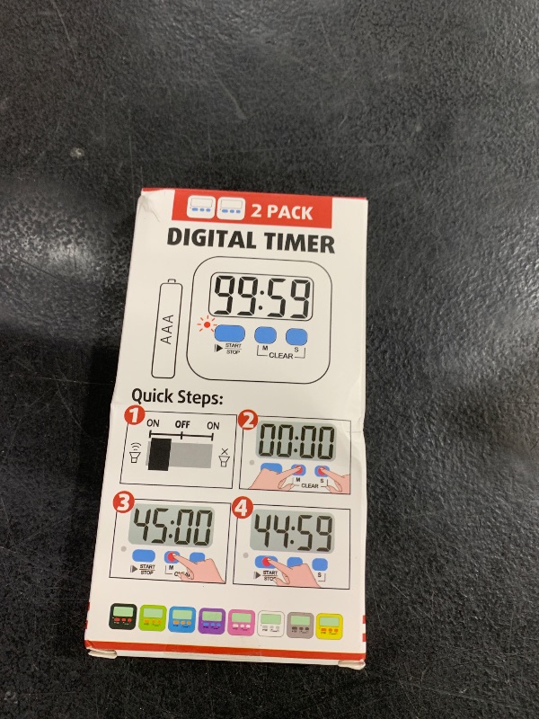 Photo 1 of 2 pack digital timer