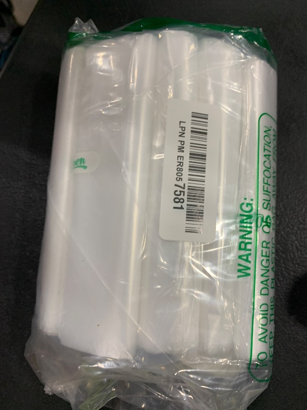 Photo 1 of TYPLASTICS 20-30 Gallon Clear Trash Can Liners - 30" x 37" - High Density Garbage Bags - Case of 500 - Multipurpose for Office, Outdoor, Recycling, Industrial and Commercial
