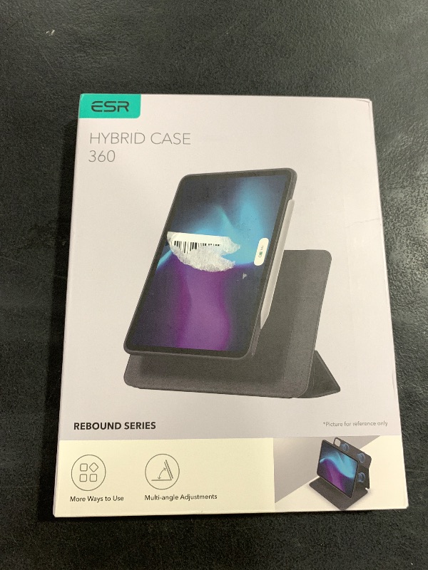 Photo 1 of ESR for iPad Air 11 Inch Case M3/M2 (2025/2024), iPad Air 5th/4th Gen Case (2022/2020) 10.9 Inch with Pencil Holder, Removable Magnetic Cover, Vertical Stand, Rebound 360 Series, Purple