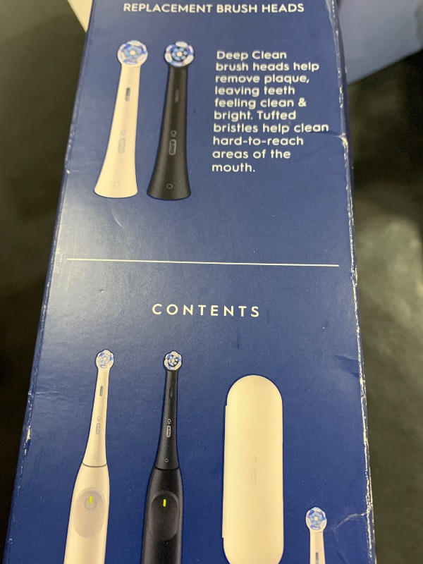 Photo 1 of Oral-B Professional Clean 5000 X Electric Toothbrush Twin Pack, Rechargeable Power Toothbrushes - Pack of 2