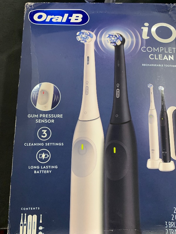 Photo 1 of Oral-B Professional Clean 5000 X Electric Toothbrush Twin Pack, Rechargeable Power Toothbrushes - Pack of 2