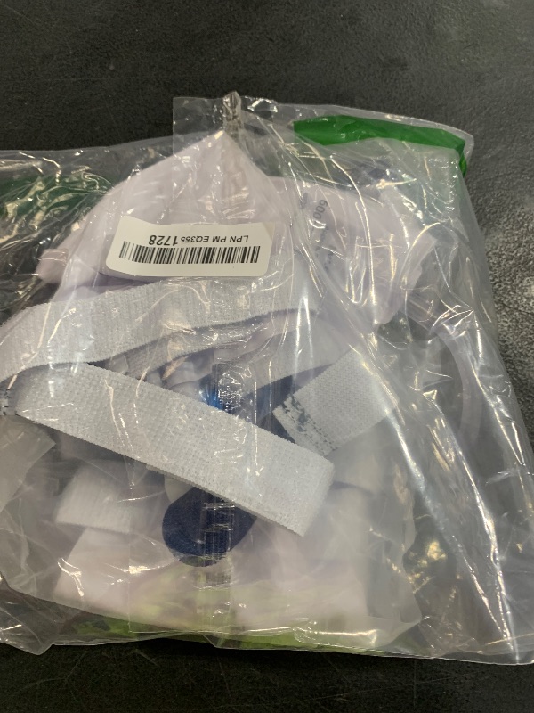 Photo 1 of 2 Pack 600ml Nephrostomy Bags with 24" Flexible Tube, Urine Drainage Bag Transparent Fluid Collection Bag with Twist Valve, with Soft Adjustable Leg Straps for Secure Fit