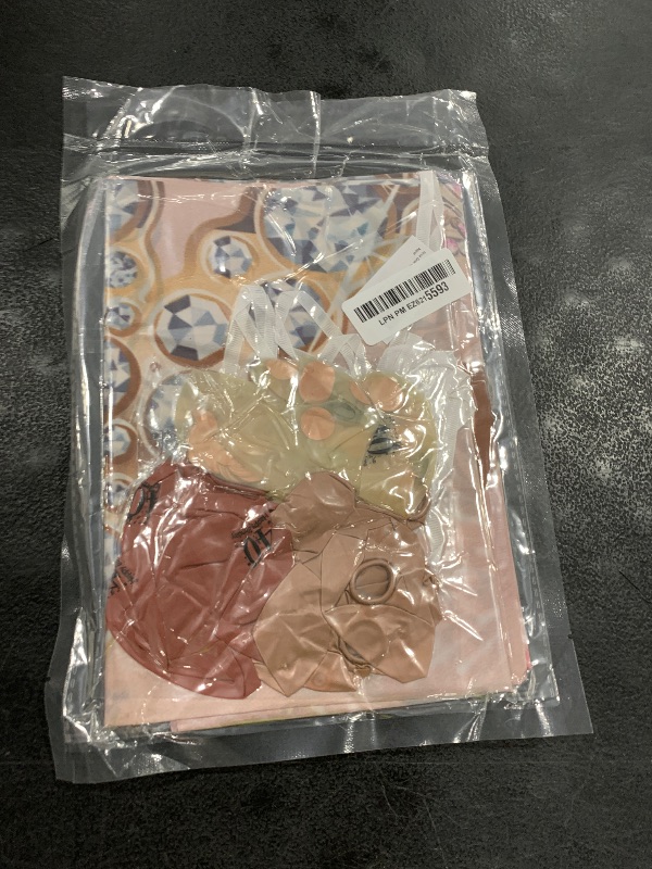 Photo 1 of 40th Birthday Party Decorations for Women Rose Gold Happy 40th Birthday Banner with 18pcs 40th Balloons 40th Door Cover Backdrop Set for Women Men Birthday Anniversary Party Sign Porch Decor Supplies