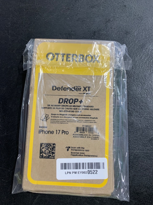 Photo 1 of OtterBox iPhone 17 Pro Defender Series Pro XT Clear Case - Offgrid - Blue