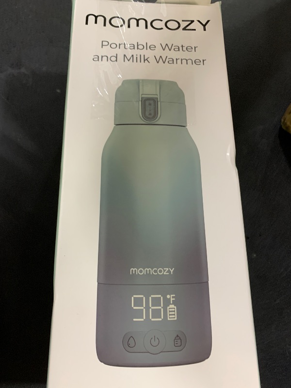 Photo 1 of Momcozy Portable Milk Warmer for Travel – Dual Heating Modes for Breast Milk & Water, Portable Bottle Warmer with Fast Heating & Long Battery Life, 17 Ounces Large Capacity to Meet Your All-Day Needs