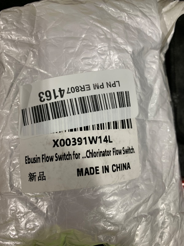 Photo 1 of Ebusin GLX-FLO-RP Flow Switch Assembly Compatible with Hayward Goldline Aquarite Salt System, Flow Sensor Assembly for Aqua Rite Salt Cell and Chlorine Generator, with Tee and 15-Feet Cable