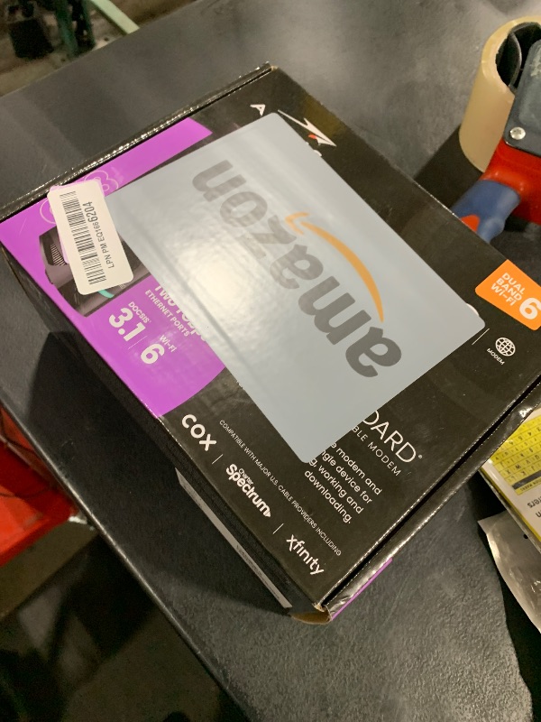 Photo 1 of ARRIS (G18) - Cable Modem Router Combo - Fast DOCSIS 3.1 Multi-Gigabit WiFi 6 (AX1800), Approved for Comcast Xfinity, Cox, Spectrum & More