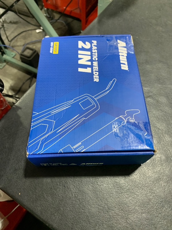 Photo 1 of Allturn Plastic Welder,Plastic Welding Kit 3 in 1,Plastic Repair Welder Kit,1000pcs Plastic Welding Staples,Plastic Welding Rods Kit,Repair for Most Thermoset Plastics,Yellow
