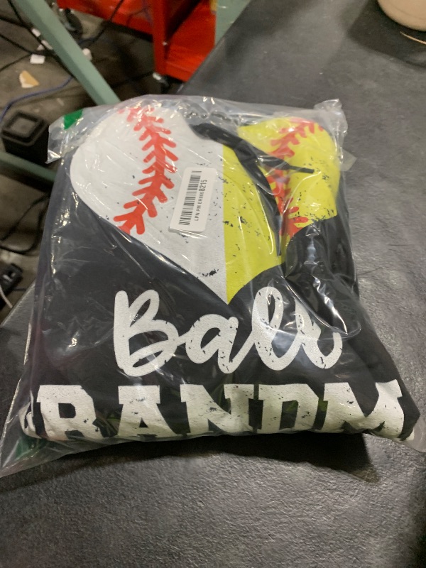 Photo 1 of Ball Grandma Funny Baseball Softball Grandma Pullover Hoodie