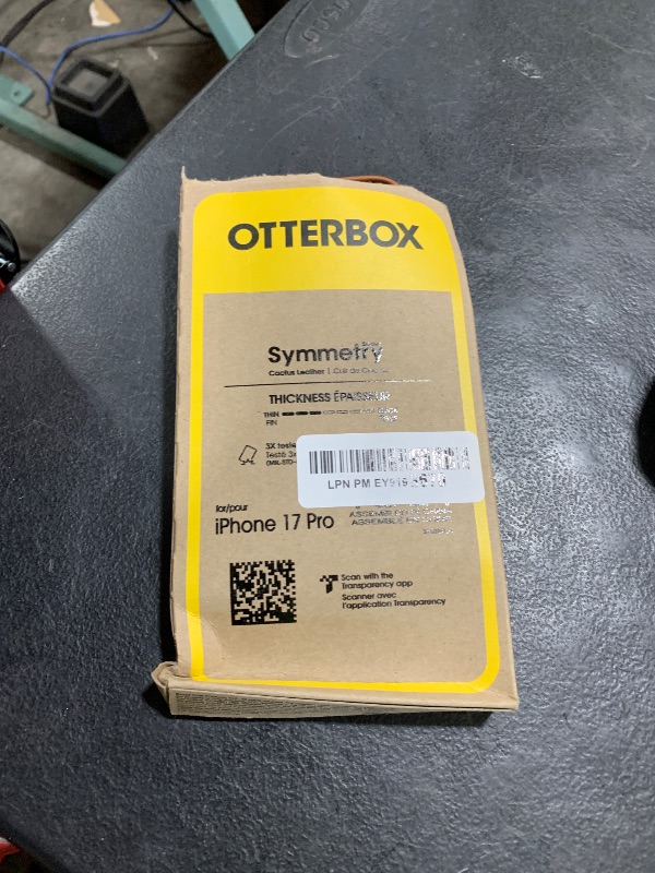 Photo 1 of OtterBox iPhone 17 Pro Symmetry Series Cactus Leather Case - Desert Saddle - Brown