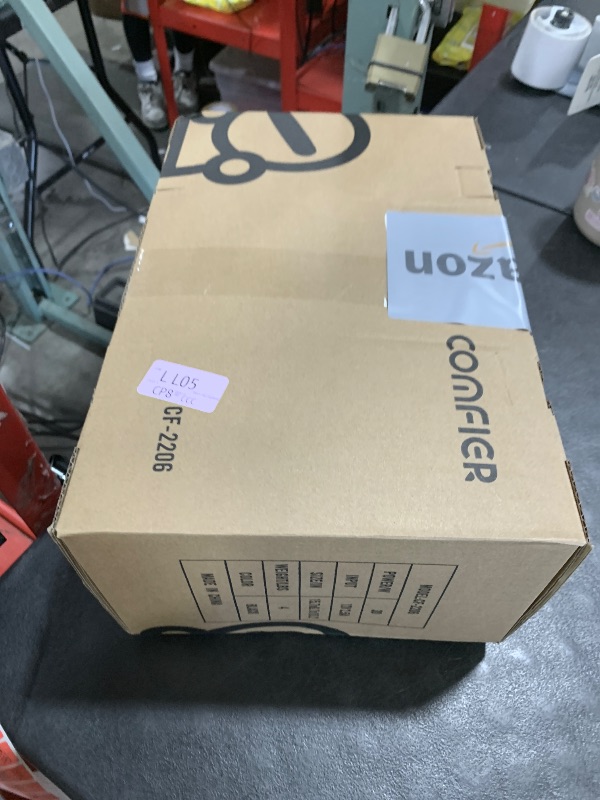 Photo 1 of COMFIER Back Massager Seat Cushion with Heat,10 Vibration Motors, Massage Chair Pad,Chair Massager for Pain Relief at Office/Home