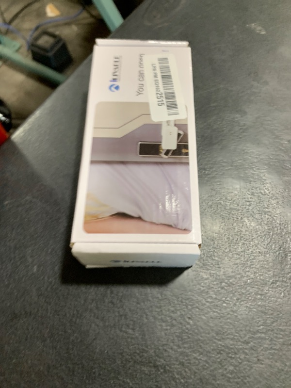 Photo 1 of Childproof Door Lever Lock, ILIVABLE Door Handle Lock for Kids Safety. Allows Parents to Access Door from Both Sides, 3M Adhesive or Screws (Left Hand Style, 1 Pack)