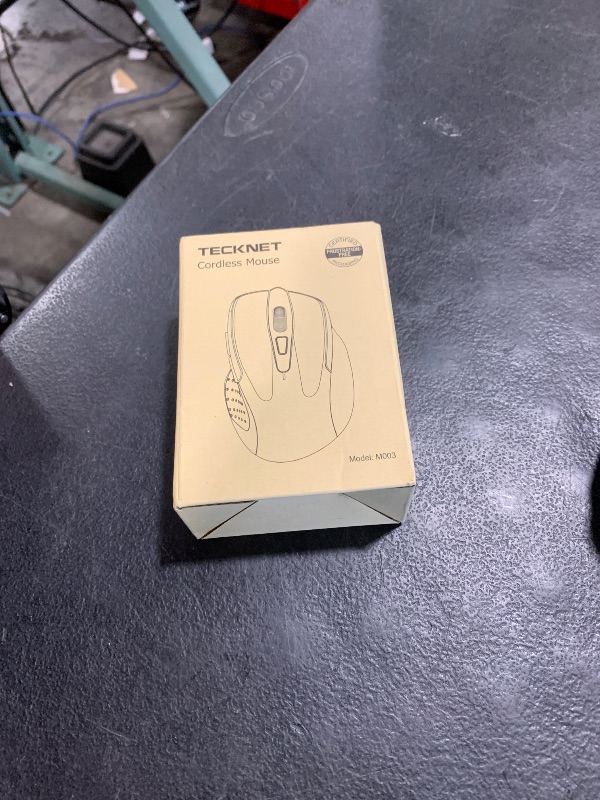 Photo 1 of TECKNET Wireless Mouse, 2.4G Ergonomic Optical Mouse, Computer Mouse for Laptop, PC, Computer, Chromebook, Notebook, 6 Buttons, 24 Months Battery Life, 2600 DPI, 5 Adjustment Levels