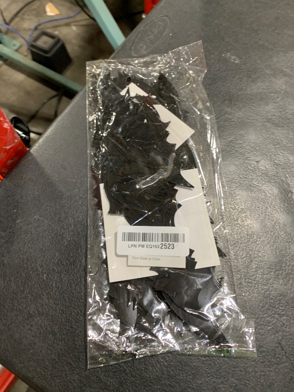 Photo 1 of 110 Pcs Halloween Decorations Bats Halloween Decor, 8 Size 3D Bat Decorations for Wall Window Door