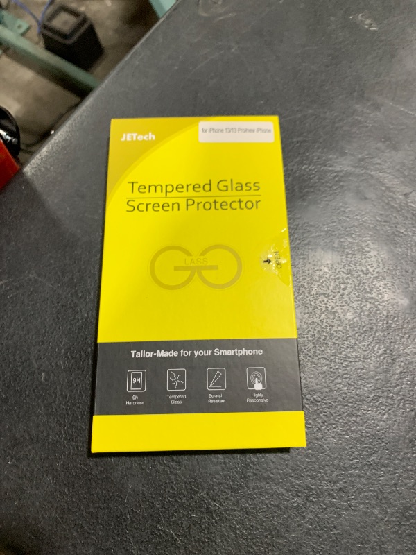Photo 1 of JETech Privacy Screen Protector for iPhone 16e 2025, iPhone 13/13 Pro 6.1-Inch, Anti Spy Tempered Glass Film, 2-Pack