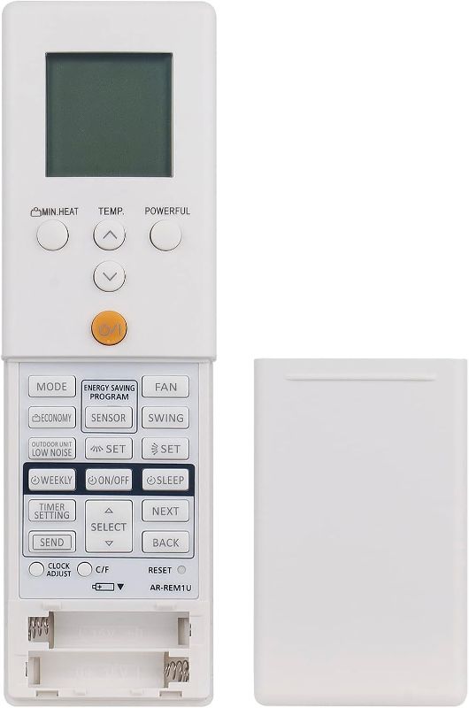 Photo 1 of AR-REM1U Replace Remote Control fit for Fujitsu Air Conditioner SU9RLS3 ASU12RLS3 ASU15RLS3 ASU9RLS2AR-RED1U AR-REG1U

