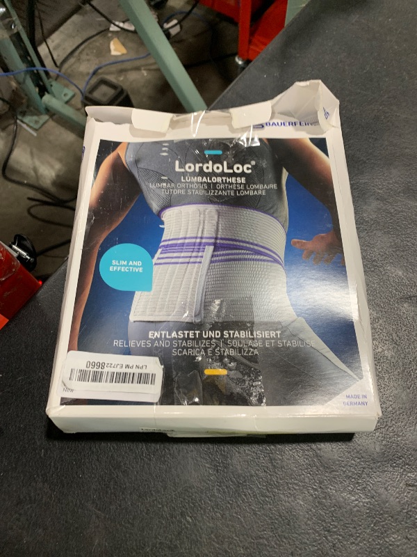 Photo 1 of Bauerfeind - LordoLoc - Back Support - Supports Proprioception in The Lower Back for Stability of Lumbar & Spine, Helps Adopt Anatomically Correct Pain Free Posture Size 6