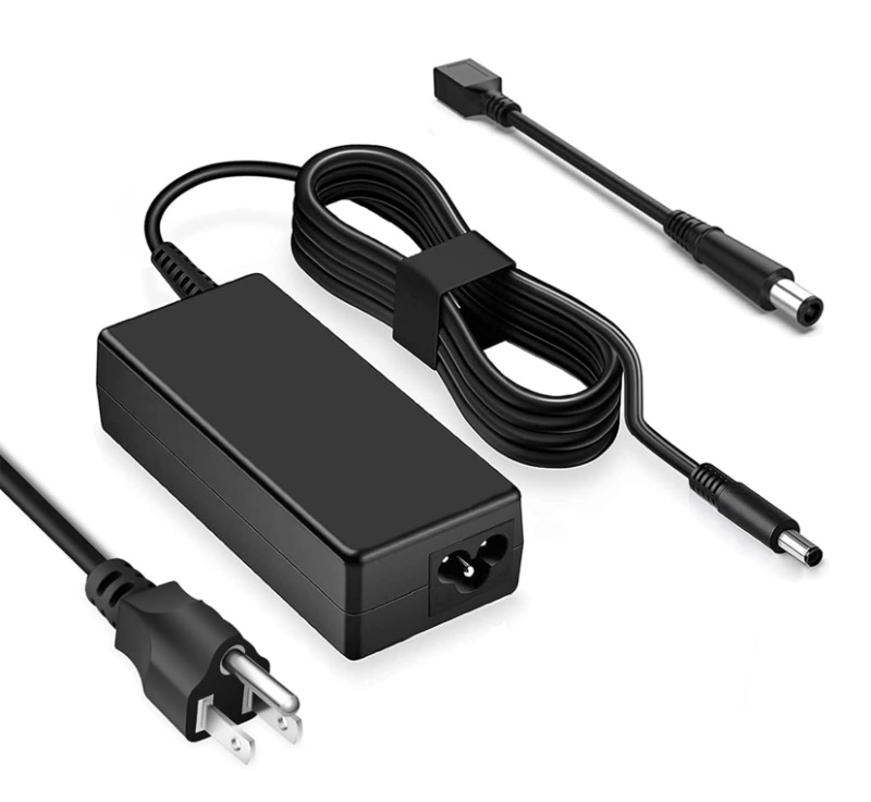 Photo 1 of 65W 45W Laptop Charger for Dell Inspiron 11 13 15 17 Series 15-3000 15-5000 15-7000 17 13-5000 13-7000 11-3000 14-5000 17-7000 17-3000 17-5000 5570 5558 5559 7359 3452 - AC Power Adapter