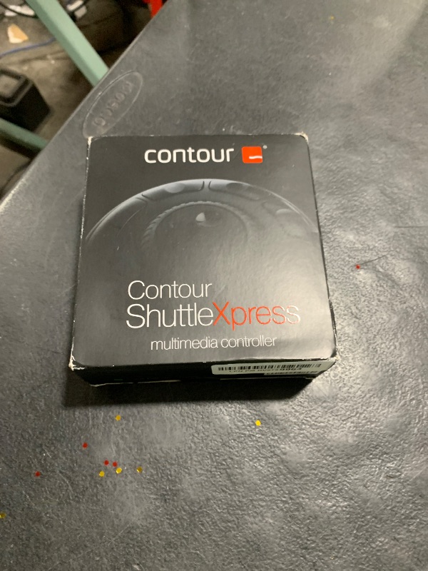 Photo 1 of Contour Design ShuttleXpress - Editing Shuttle with 5 Programmable Buttons - Ergonomic Video Editing Equipment Compatible with Mac and PC Systems