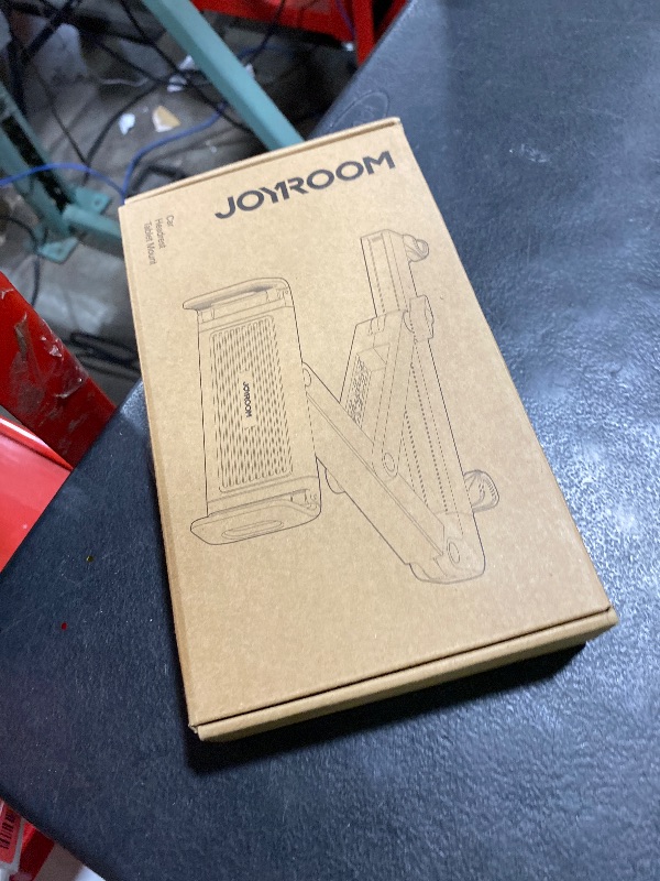 Photo 1 of JOYROOM Tablet iPad Holder for Car Headrest, [Triangle Structure] iPad Car Mount Backseat, Road Trip Essentials for Kids, Tablet Car Mount for iPad Pro, Air, Mini, Galaxy, Switch, 4.7-13" Device