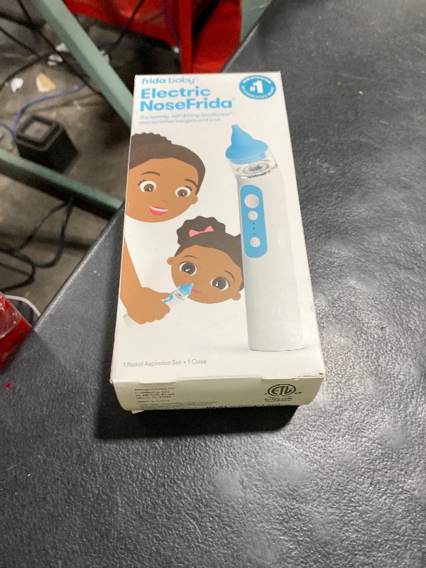 Photo 1 of Frida Baby Electric NoseFrida Nasal Aspirator for Baby, Nose Sucker for Baby & Toddler, Upgraded Nasal Aspirator for Congestion + Allergy Relief with 3 Suction Levels, 2 Silicone Tips, USB