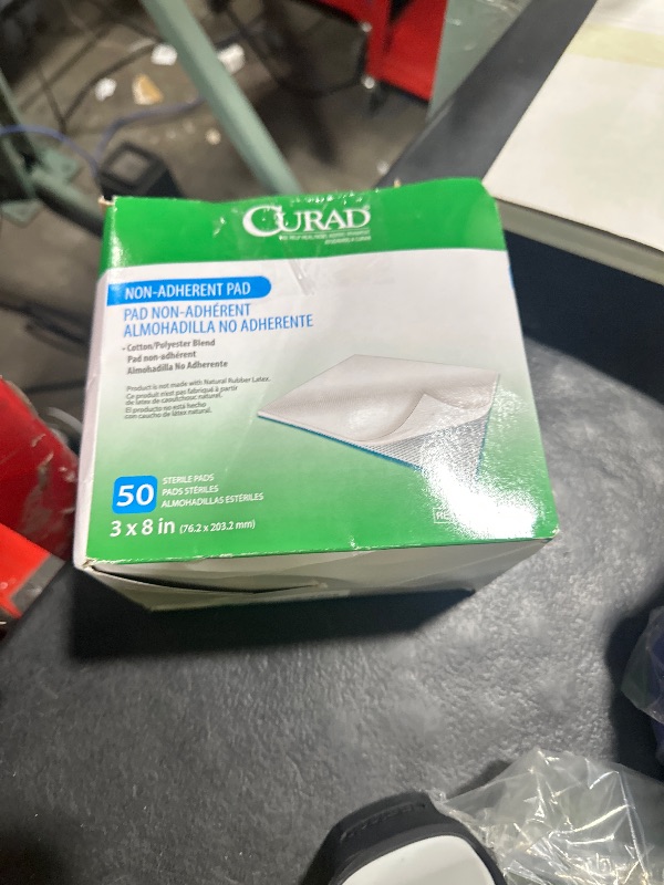 Photo 1 of CURAD Sterile Non-Adherent Pad, 3x8 (Pack of 50)